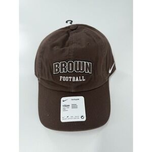 Nike Brown University Bears Football Mens Heritage86 Campus Cap Hat New OSFM